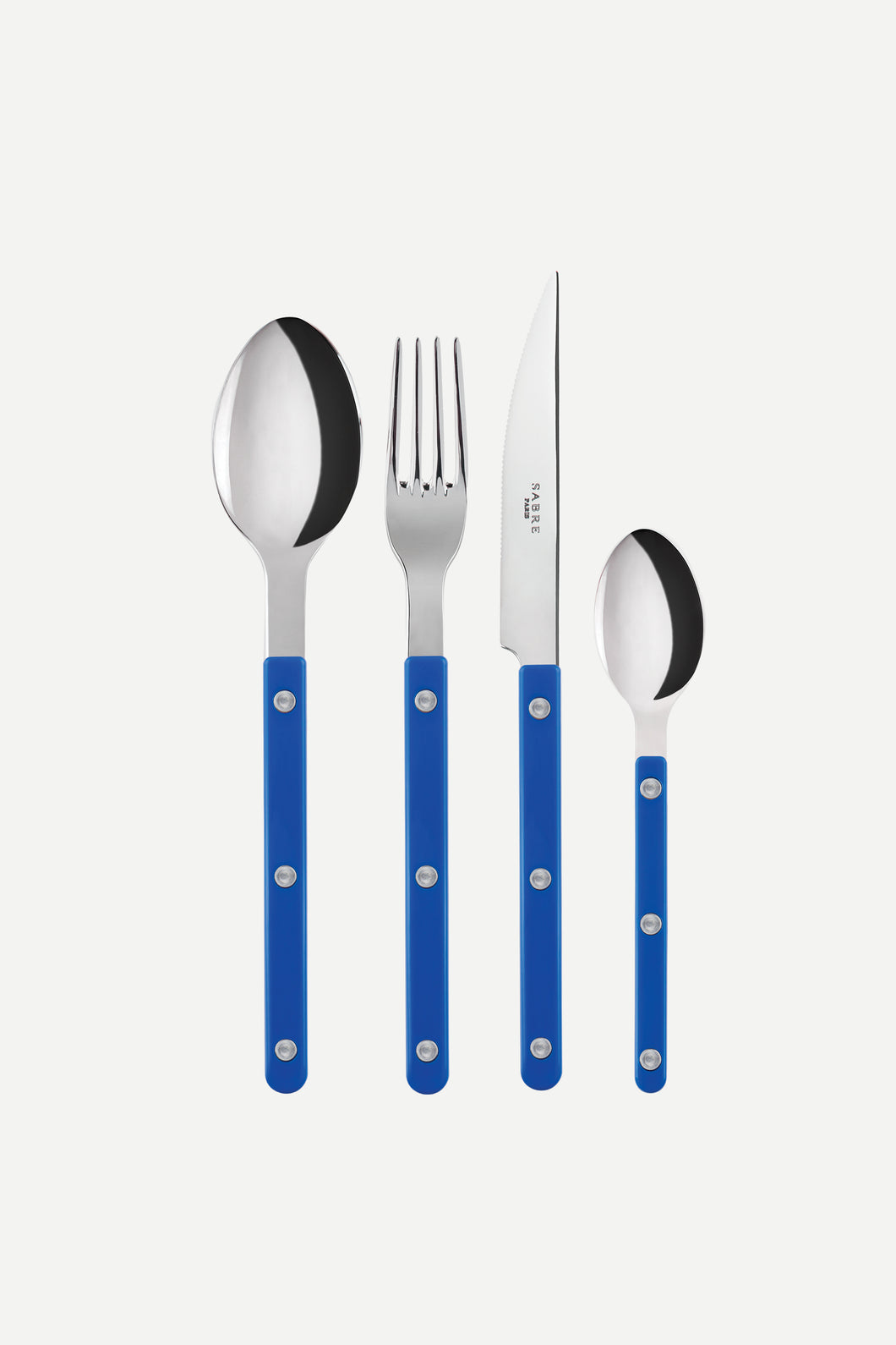 Bistrot Solid Cutlery Set in Lapis Blue