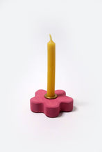 Load image into Gallery viewer, Grimm&#39;s Candle Holder Pink Flower
