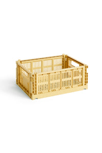 Medium Colour Crate in Golden Yellow (pre-order)