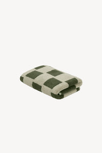 Hand Towel in Forest & Sage Brick