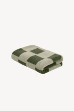 Load image into Gallery viewer, Bath Towel in Forest &amp; Sage Brick
