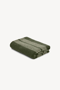 Bath Towel in Forest & Sage Dual Dash