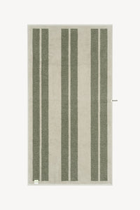 Bath Towel in Forest & Sage Dual Dash