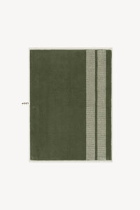 Bath Mat in Forest & Sage Dual Dash