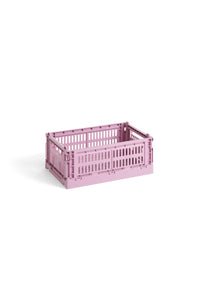 Small Colour Crate in Dusty Rose