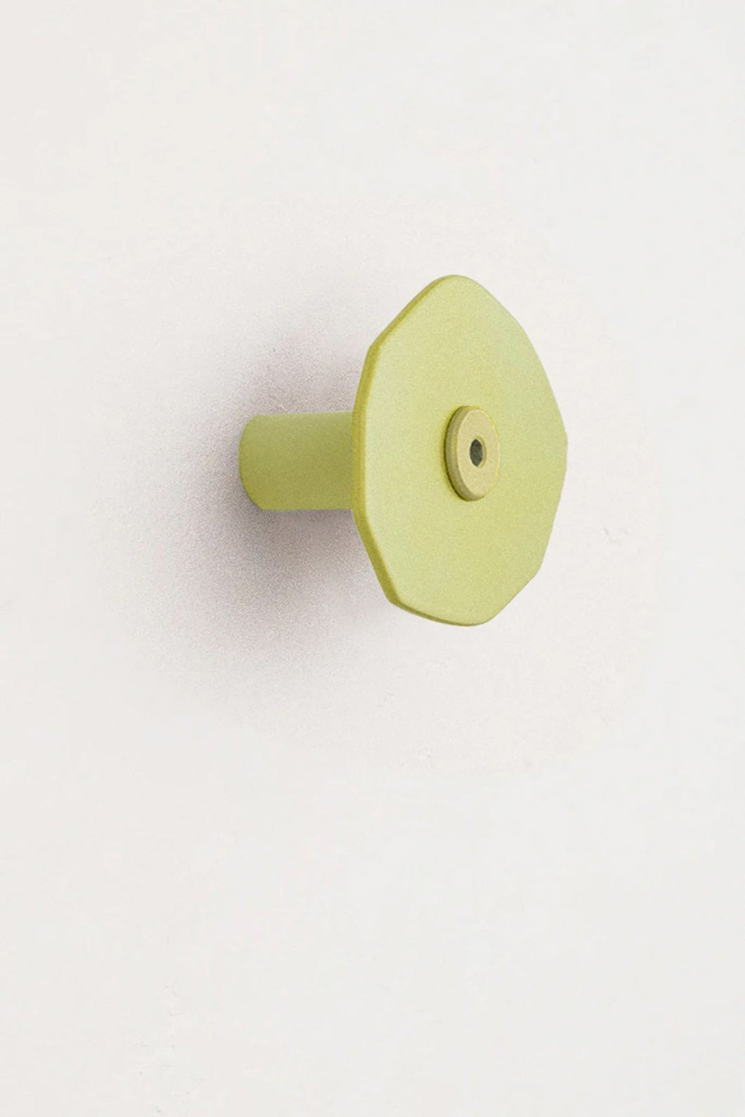 CORTE Wall Hook in Pale Yellow